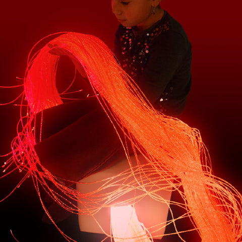 Lumina Fibre Optics White Padded Seat and Surround-Fibre Optic Lighting,Lumina,Padded Seating,Playlearn,Plinths,Seating,Stock-Learning SPACE