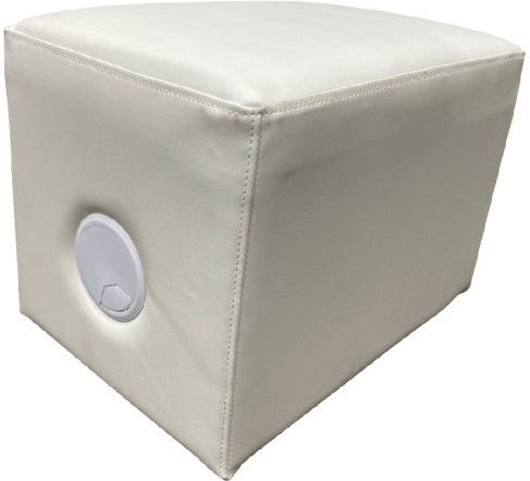 Lumina White Padded Seat & Surround (for Fibre Optics), Learning SPACE