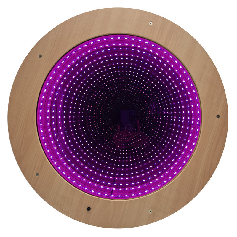 Lumina Infinity Mirror Tile with Remote, Learning SPACE