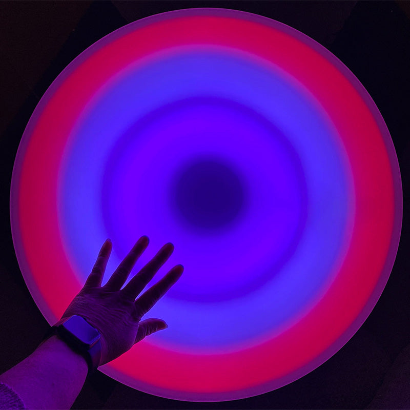 Lumina Interactive Round Wall & Floor Tile with Adapter 50cm, Learning SPACE