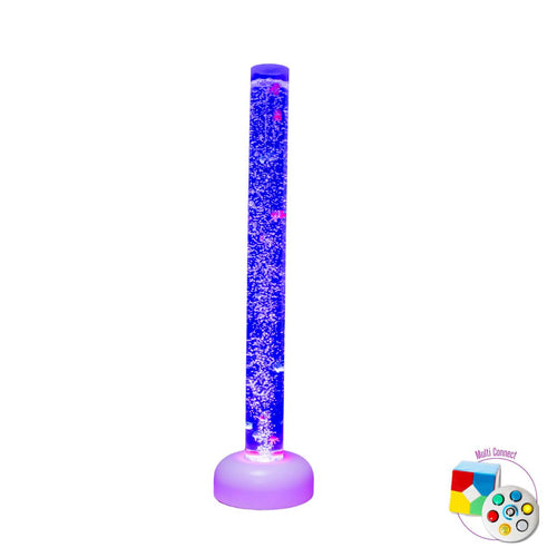 Lumina Multi-Connect 180cm Bubble Tube with Light Up Base, Sensory toy Learning SPACE