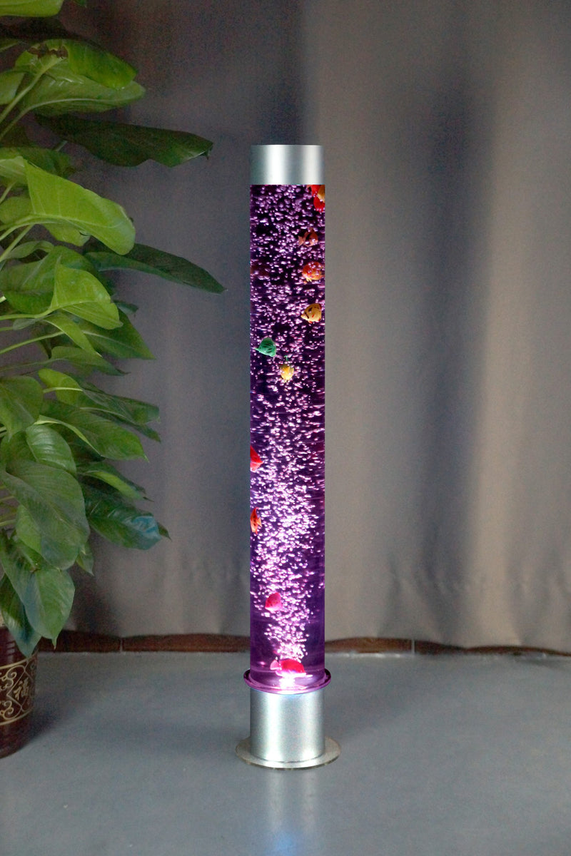 Lumina Multi-Connect 1.2m Slim Bubble Tube with Fish and Remote, Learning SPACE