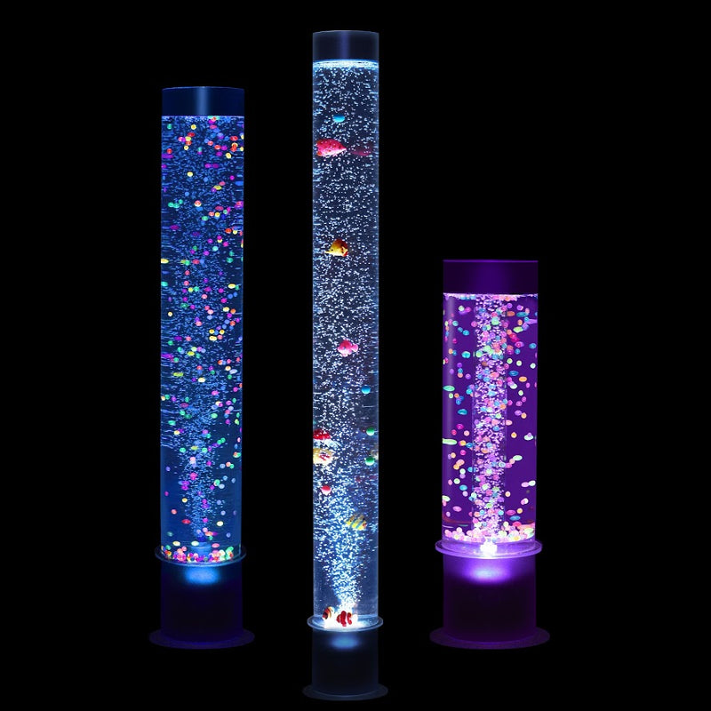 Lumina Multi-Connect 1m Bubble Tube With Floating Balls, Indoor Lighting Learning SPACE