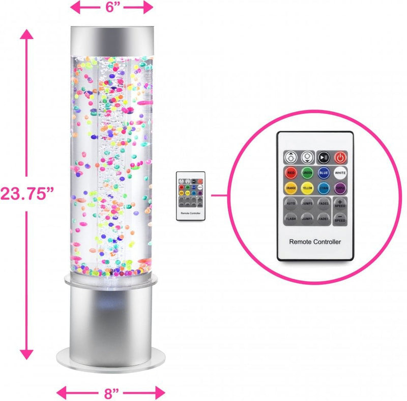 Lumina Multi-Connect Bubble Tube 60cm x 15cm and Floating Balls, Learning SPACE