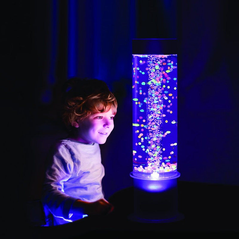 Lumina Multi-Connect Bubble Tube 60cm x 15cm and Floating Balls, Learning SPACE
