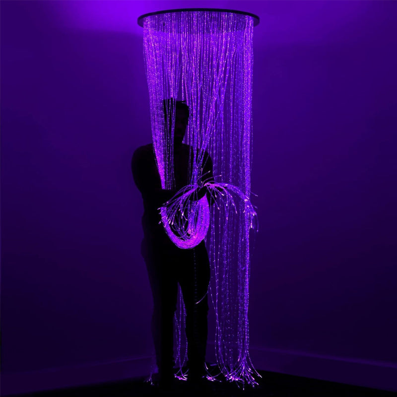 Lumina Multi-Connect Fibre Optic Curtain Ring – Sensory Display, Learning SPACE