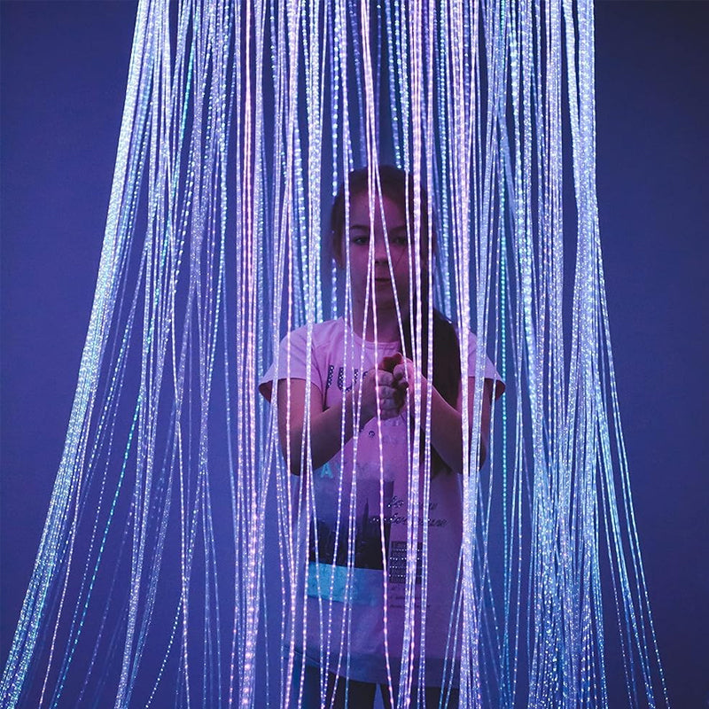 Lumina Multi-Connect Fibre Optic Curtain Ring – Sensory Display, Learning SPACE