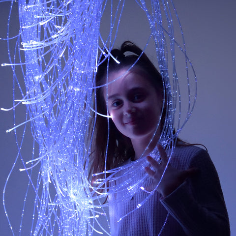 Lumina Multi- Connect Fibre Optic Tails 2m (With Twinkle Lightsource), Learning SPACE