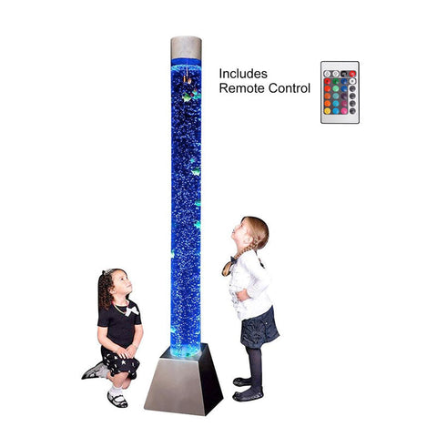 Lumina Multi-Connect Giant Bubble Tube 183cm with Bracket-Bubble Tubes,Home Bubble Tubes & Walls,Lumina,Multi-Connect,Playlearn,Rainbow Theme Sensory Room,Star & Galaxy Theme Sensory Room,Underwater Sensory Room-Learning SPACE