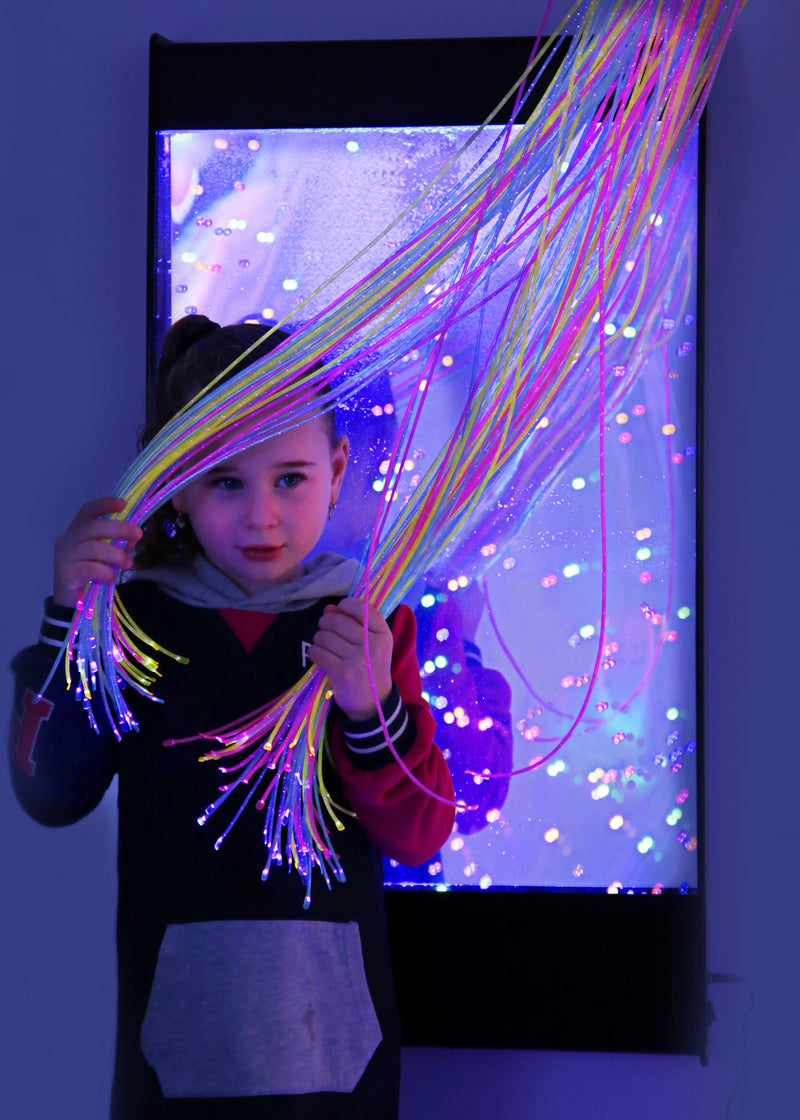Lumina Multi-Connect Wall Hanging Glow Bead Cascade, Learning SPACE