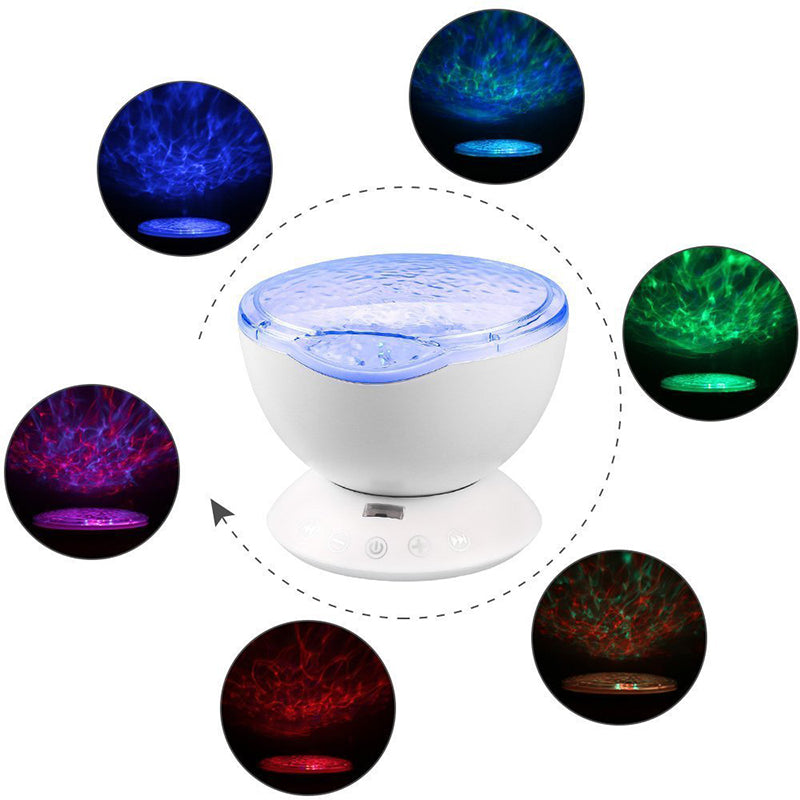 Lumina Ocean Wave Projector with Sounds and Speaker, Learning SPACE