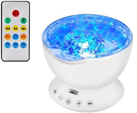 Lumina Ocean Wave Projector with Sounds and Speaker, Learning SPACE