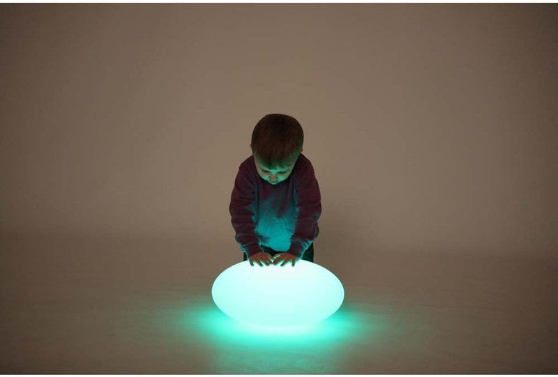Lumina Sensory Mood Pebble Colour changing light, Learning SPACE