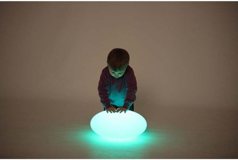 Lumina Sensory Mood Pebble Colour changing light, Learning SPACE