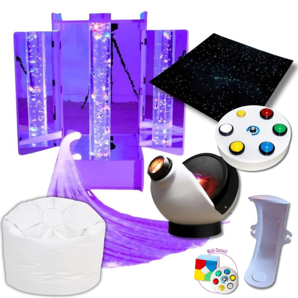 Lumina Small Sensory Portable Room + Room Extras Set, Learning SPACE