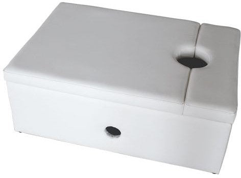 Lumina Square Padded Plinth (For 15cm Diameter Bubble Tubes)-Bubble Tube Accessories,Home Bubble Tubes & Walls,Lumina,Playlearn,Plinths,Soft Play Sets,Stock-White-BTSS-Learning SPACE