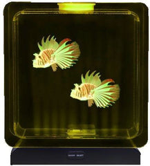 Lumina Square Light-Up Fish Tank – 2 Tropical Fish-AllSensory,Lumina,Playlearn,Sensory Light Up Toys,Stock,Visual Fun,Visual Sensory Toys-Learning SPACE