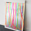 Lumina UV Mirror with Strands - 100 x 70-AllSensory,Calming & Anxiety,Helps With,Lumina,Playlearn,Rainbow Theme Sensory Room,Seasons,Sensory Mirrors,Sensory Seeking,Stock,UV Lights,UV Reactive-Learning SPACE