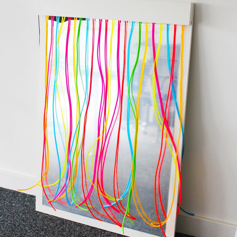 Lumina UV Mirror with Strands - 100 x 70, Learning SPACE