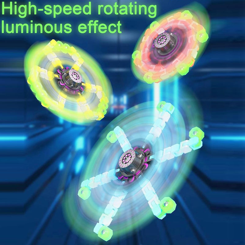 Luminous Robotic Fingertip Fidget Spinner, Learning SPACE