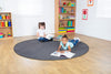 Luxury Super Soft Round Carpet 2m-Dropship,Kit For Kids,Mats & Rugs,Neutral Colour,Plain Carpet,Round,Rugs,Wellbeing Furniture-Learning SPACE