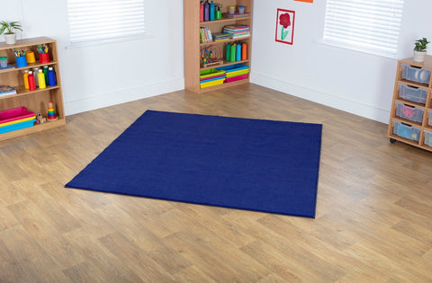 Luxury Super Soft Square 2x2m Carpet-Dropship,Kit For Kids,Mats & Rugs,Neutral Colour,Plain Carpet,Rugs,Square,Wellbeing Furniture-Learning SPACE