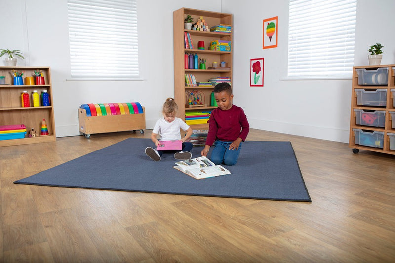 Luxury Super Soft Square 2x2m Carpet, Learning SPACE