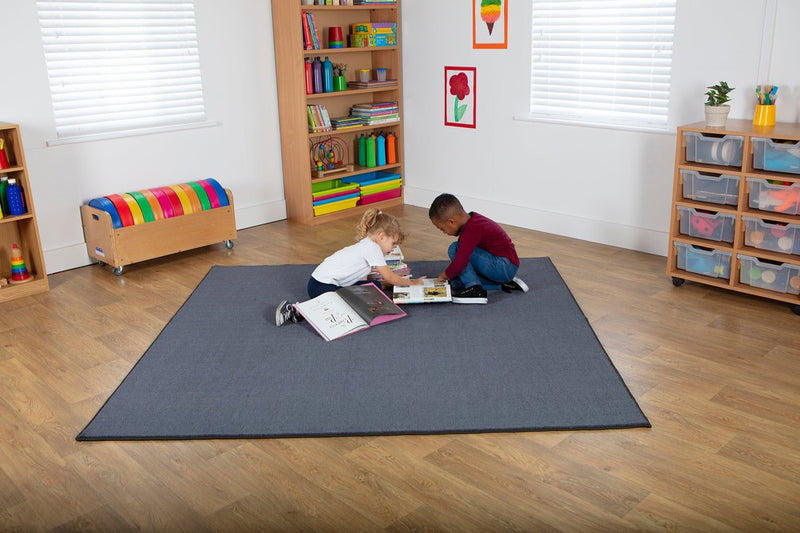 Luxury Super Soft Square 2x2m Carpet, Learning SPACE