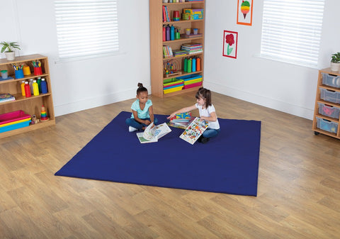 Luxury Super Soft Square 2x2m Carpet-Dropship,Kit For Kids,Mats & Rugs,Neutral Colour,Plain Carpet,Rugs,Square,Wellbeing Furniture-Learning SPACE
