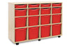 16 Combination Tray Unit-Shelves, Storage, Storage Bins & Baskets, Trays, Wellbeing Furniture-Learning SPACE