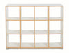 12 Cube Room Divider - Bubble Gum Range-Dividers, Monarch UK, Shelves, Storage, Wellbeing Furniture--Learning SPACE