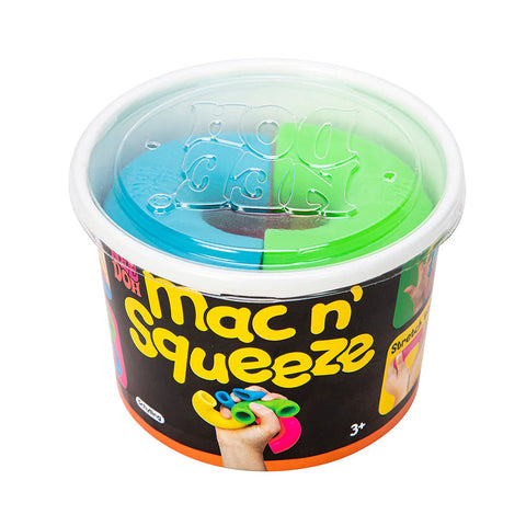 Mac N Squeeze Needoh-Bigjigs Toys, Fidget, Needoh, Squishing Fidget, Stress Relief, Toys for Anxiety-Learning SPACE