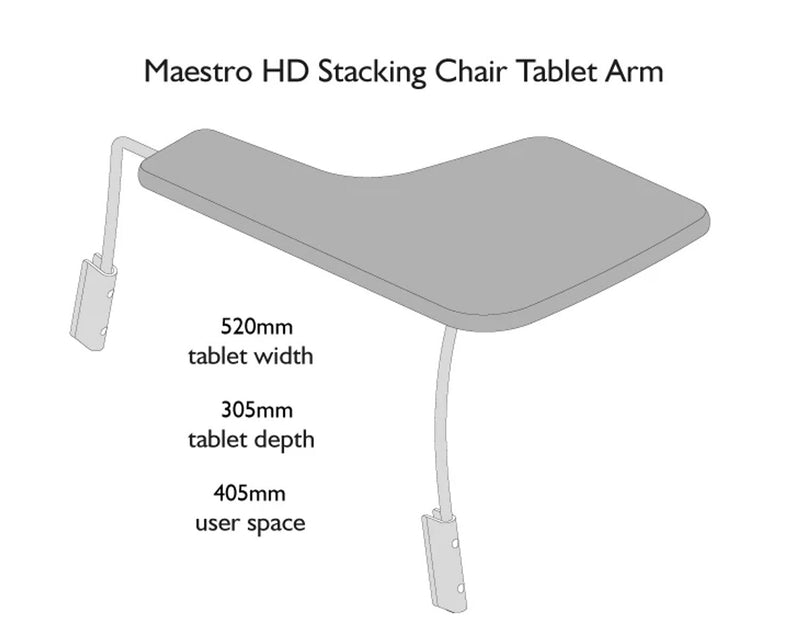Maestro HD Stacking Chair, Learning SPACE