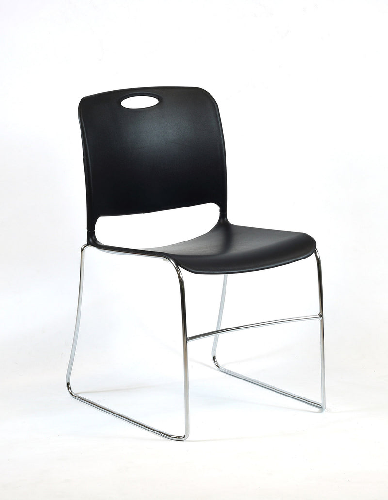Maestro HD Stacking Chair, Black Learning SPACE