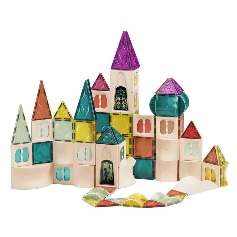 MagArt Building Set with Magnetic Tiles 108pcs, Learning SPACE