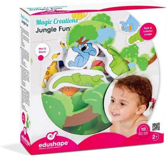 Magic Creations - Jungle Fun Bath Toys, Learning SPACE