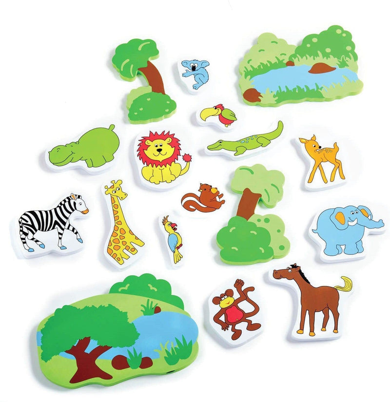 Magic Creations - Jungle Fun Bath Toys, Learning SPACE