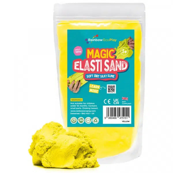 Magic Elasti Sand 485g, Yellow Early Education & Smart Toys Learning SPACE