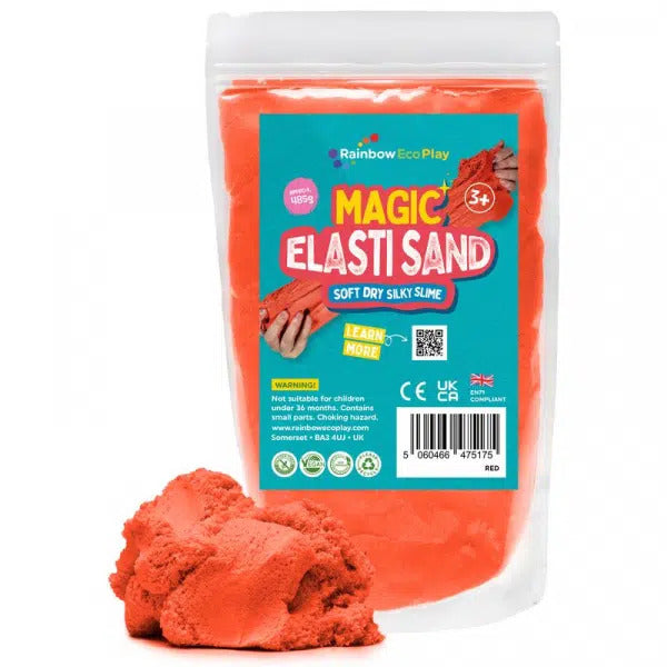 Magic Elasti Sand 485g, Red Early Education & Smart Toys Learning SPACE
