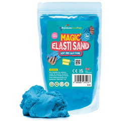 Magic Elasti Sand 485g-Early Education & Smart Toys-Arts & Crafts,Baby Bath. Water & Sand Toys,Calming & Anxiety,Calming and Relaxation,Craft Activities & Kits,Early Arts & Crafts,Eco Friendly,Games & Toys,Helps With,Messy Play,Modelling Clay,Primary Arts & Crafts,Rainbow Eco Play,Sand,Tactile Toys & Books,Water & Sand Toys-Blue-E9253-Learning SPACE