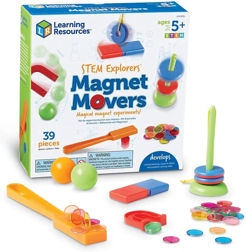 Magnet Movers - Magnetic Experiment Kit, Learning SPACE