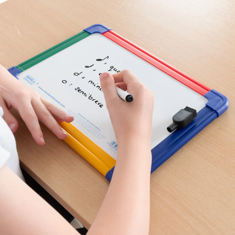 Magnetic A4 Mini dry-wipe Whiteboard, Learning SPACE