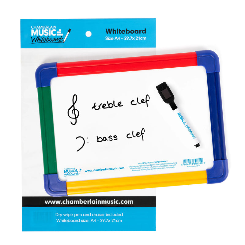 Magnetic A4 Mini dry-wipe Whiteboard, Learning SPACE