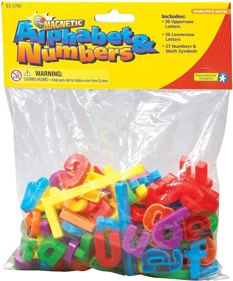 Magnetic Alphabet And Numbers, Learning SPACE