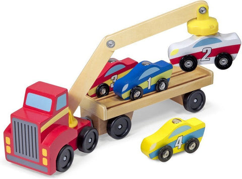 Magnetic Car Loader-Baby Wooden Toys,Cars & Transport,Imaginative Play,Stock,Strength & Co-Ordination-Learning SPACE