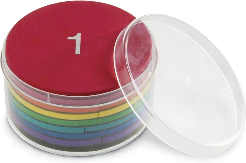 Magnetic Foam Rainbow Fraction® Circles, Learning SPACE