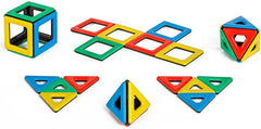 Magnetic Polydron Set - 32 Pieces-Engineering & Construction,Maths,Polydron,Primary Maths,S.T.E.M,Shape & Space & Measure,Stock-Learning SPACE