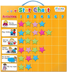 Customisable Magnetic Reward Star Chart-Additional Need,Calmer Classrooms,Classroom Displays,Early Years Books & Posters,Fiesta Crafts,Helps With,PSHE,Rewards & Behaviour,Social Emotional Learning,Stock-Learning SPACE