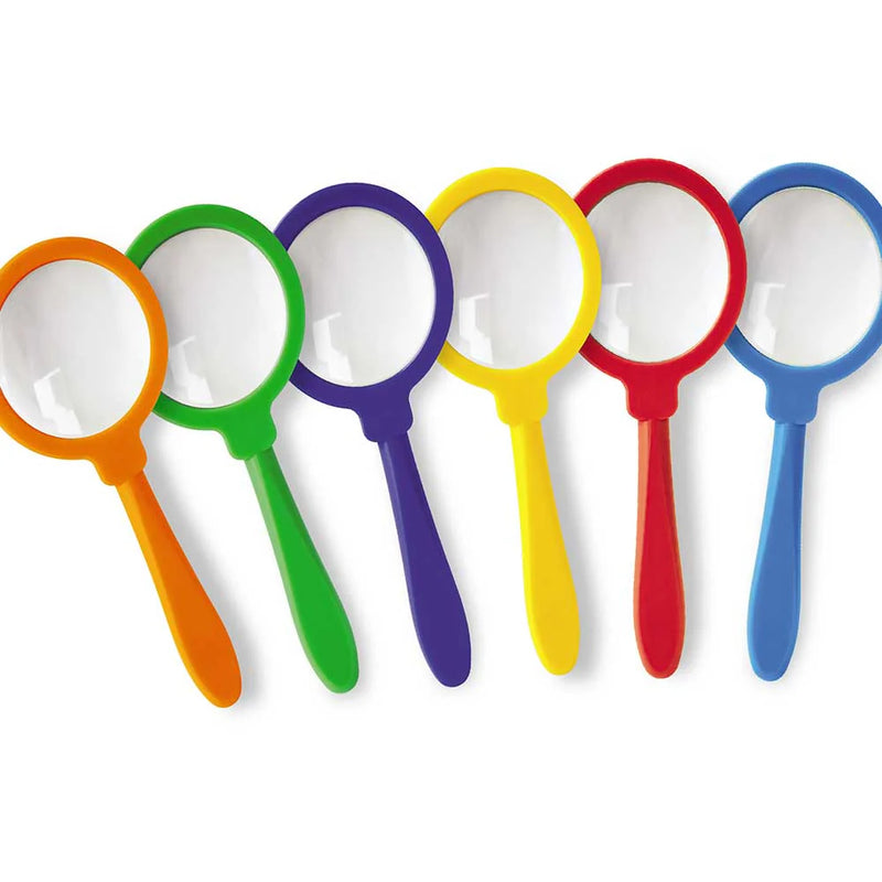 Magnifiers with Stand Set of 6, Learning SPACE