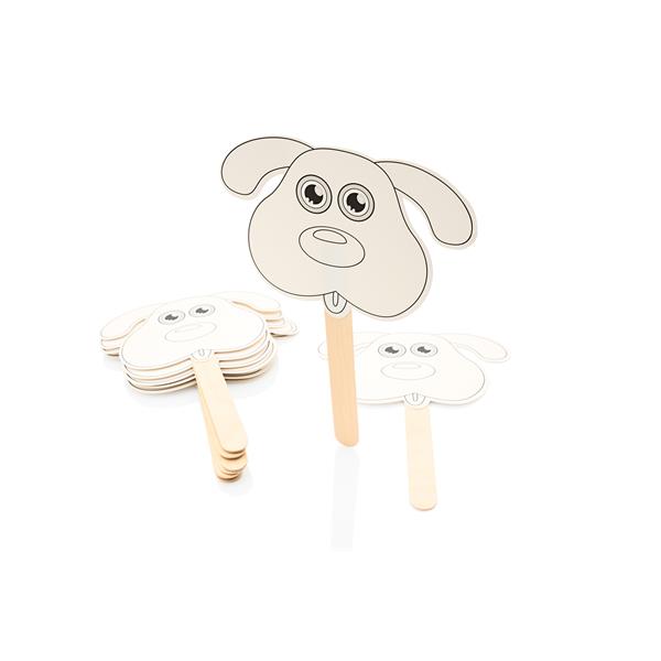 Make Your own Lollipop Dog Fan Pack of 10, Learning SPACE